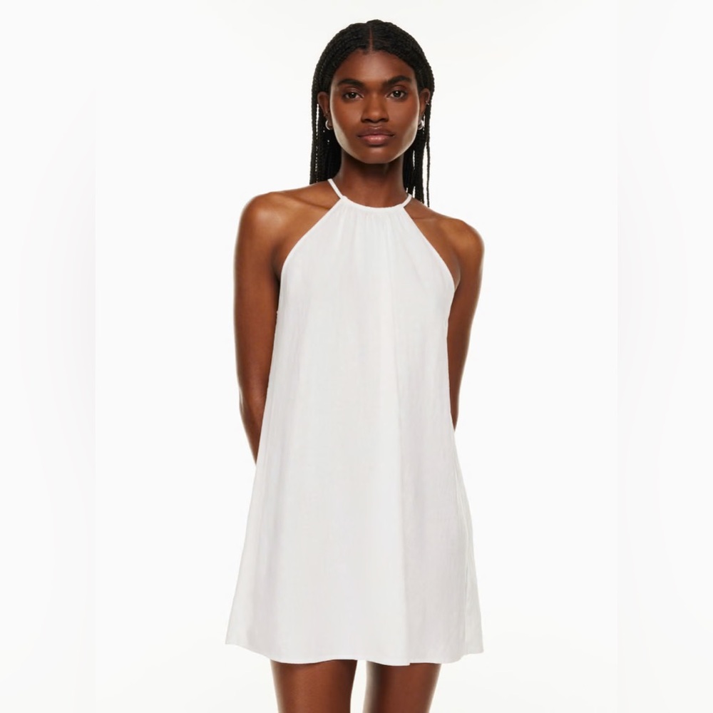 Babaton Ban Linen Dress - xs